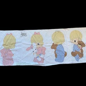 Vintage 1985 Fabric Panel /Pillow Cut & Sew
